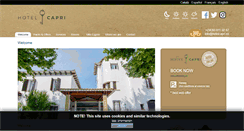 Desktop Screenshot of hotelcapri.es