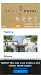 Mobile Screenshot of hotelcapri.es